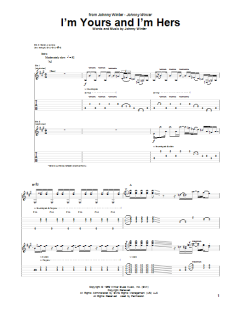 I'm Yours and I'm Hers von Johnny Winter (Download) 