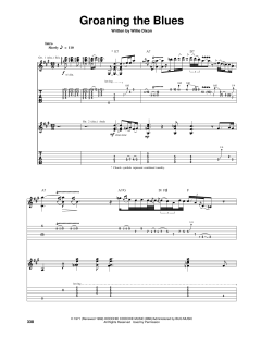 Groaning The Blues von Eric Clapton (Download) 