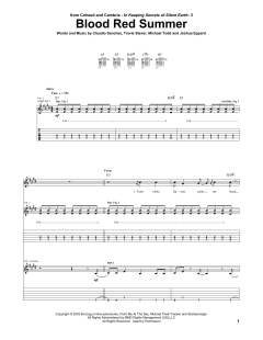 Blood Red Summer von Coheed And Cambria (Download) 