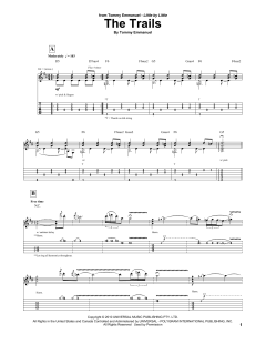 The Trails von Tommy Emmanuel (Download) 