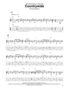 Countrywide von Tommy Emmanuel (Download) 