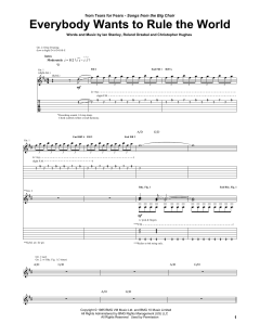 Everybody Wants To Rule The World von Tears For Fears (Download) 