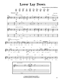 Lover Lay Down von Dave Matthews Band (Download) 