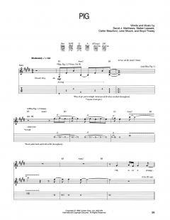 Pig von Dave Matthews Band (Download) 