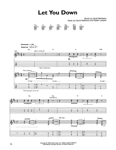 Let You Down von Dave Matthews Band (Download) 