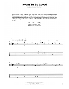 I Want To Be Loved von Muddy Waters (Download) 