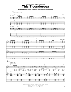 This Ticonderoga von Red Hot Chili Peppers (Download) 