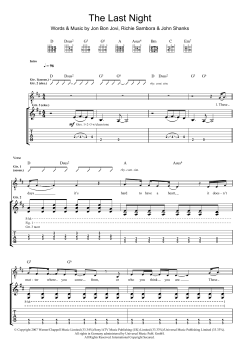The Last Night von Bon Jovi (Download) 