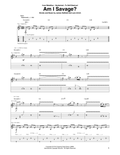 Am I Savage? von Metallica (Download) 