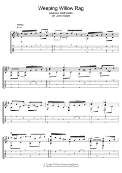 Weeping Willow Rag von Scott Joplin (Download) 