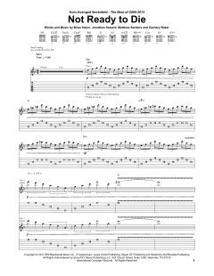 Not Ready To Die von Avenged Sevenfold (Download) 