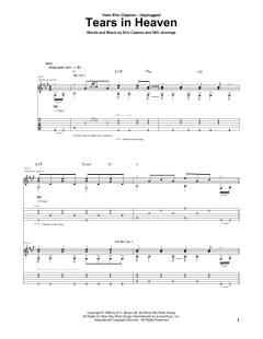 Tears In Heaven von Eric Clapton (Download) 