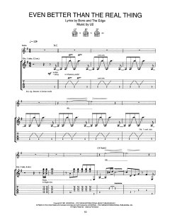 Even Better Than The Real Thing von U2 (Download) 