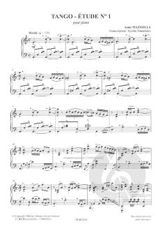 6 Tango Etudes von Astor Piazzolla 
