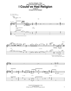 I Could've Had Religion von Rory Gallagher (Download) 