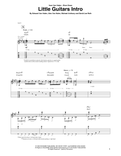 Little Guitars Intro von Van Halen (Download) 