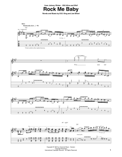 Rock Me Baby von Johnny Winter (Download) 