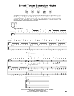 Small Town Saturday Night von Hal Ketchum (Download) 