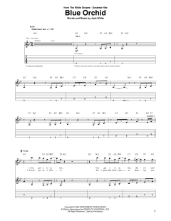Blue Orchid von The White Stripes (Download) 