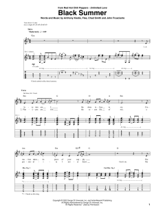 Black Summer von Red Hot Chili Peppers (Download) 