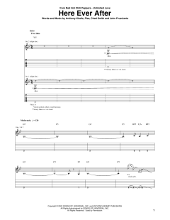 Here Ever After von Red Hot Chili Peppers (Download) 