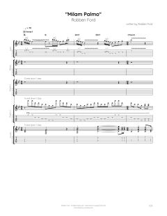 Milam Palmo von Robben Ford (Download) 