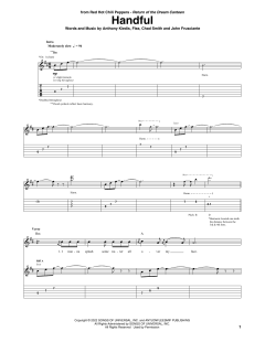 Handful von Red Hot Chili Peppers (Download) 