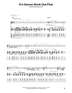 It's Gonna Work Out Fine von Tina Turner (Download) 