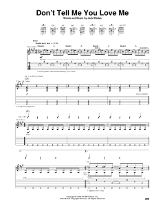 Don't Tell Me You Love Me von Night Ranger (Download) 