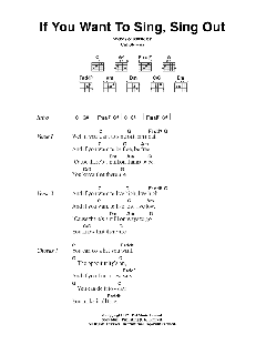 If You Want To Sing Out, Sing Out (Download) 