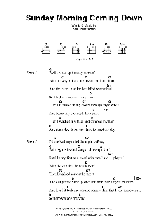 Sunday Morning Coming Down von Johnny Cash (Download) 