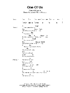 One Of Us von ABBA (Download) 