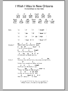 I Wish I Was In New Orleans von Tom Waits (Download) 