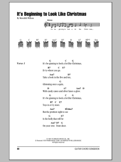 It's Beginning To Look Like Christmas von Meredith Willson (Download) 