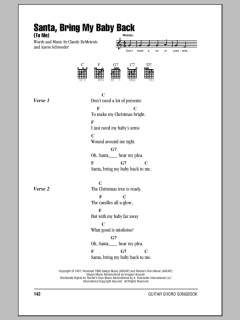 Santa, Bring My Baby Back von Elvis Presley (Download) 