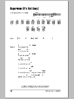 Superman (It's Not Easy) von Five for Fighting (Download) 