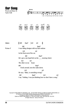 Our Song von Taylor Swift (Download) 