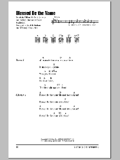 Blessed Be The Name von William H. Clark (Download) 