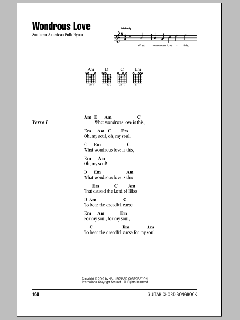 Wondrous Love von Southern American Folk Hymn (Download) 