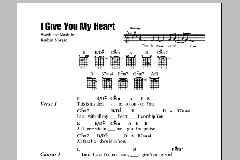 I Give You My Heart von Hillsong Worship (Download) 