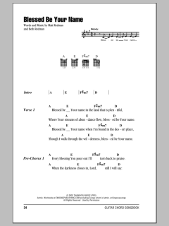 Blessed Be Your Name von Matt Redman (Download) 