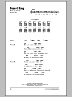 Desert Song von Brooke Fraser (Download) 