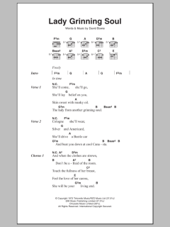Lady Grinning Soul von David Bowie (Download) 