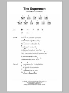 The Supermen von David Bowie (Download) 
