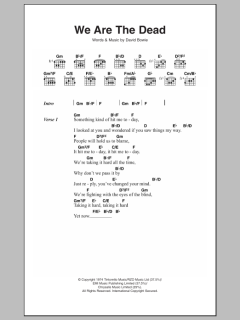 We Are The Dead von David Bowie (Download) 