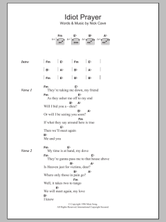 Idiot Prayer von Nick Cave (Download) 