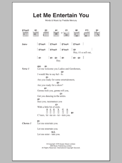 Let Me Entertain You von Queen (Download) 
