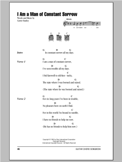 I Am A Man Of Constant Sorrow (Download) 
