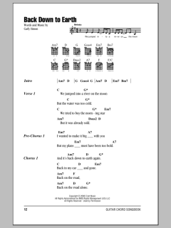 Back Down To Earth von Carly Simon (Download) 