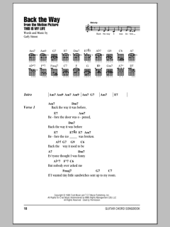 Back The Way von Carly Simon (Download) 